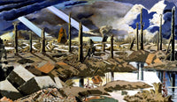 The Menin Road Painting Paul Nash Canvas Art Fine Art Print