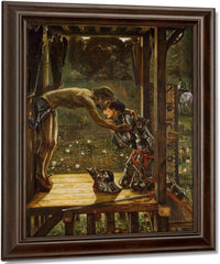 The Merciful Knight 1863 By Edward Burne Jones Fine Art Print