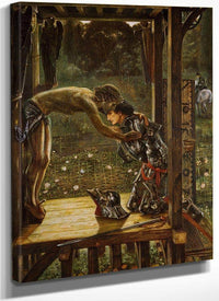 The Merciful Knight 1863 By Edward Burne Jones Fine Art Print