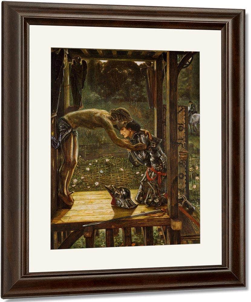 The Merciful Knight 1863 By Edward Burne Jones Fine Art Print