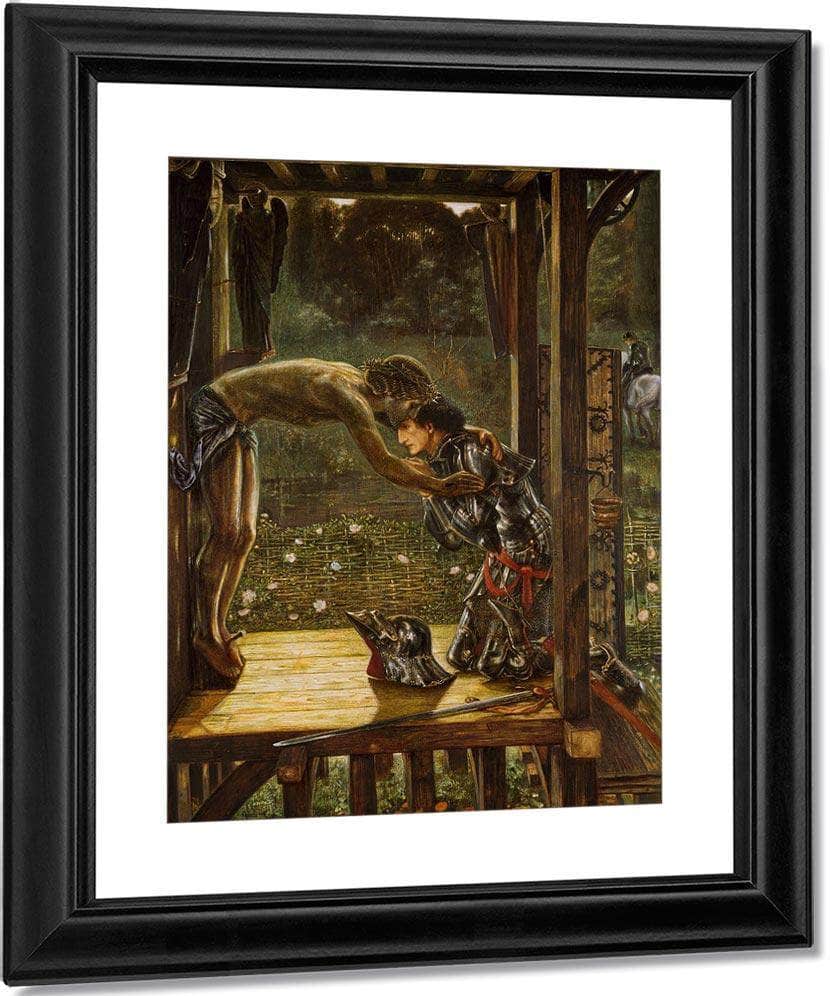 The Merciful Knight 1863 By Edward Burne Jones Fine Art Print