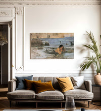 The Merman By John Waterhouse Fine Art Print