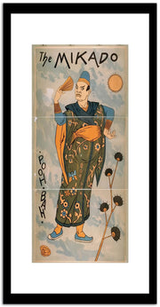 The Mikado  Vintage Posterb Fine Art Print