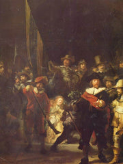 The Militia Company Of Captain Frans Banning Cocq, 1642 By Rembrandt Fine Art Print