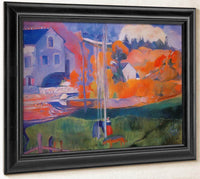 The Mill In Pont Aven By Paul Gauguin Fine Art Print