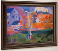 The Mill In Pont Aven By Paul Gauguin Fine Art Print