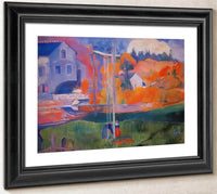 The Mill In Pont Aven By Paul Gauguin Fine Art Print