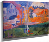 The Mill In Pont Aven By Paul Gauguin Fine Art Print