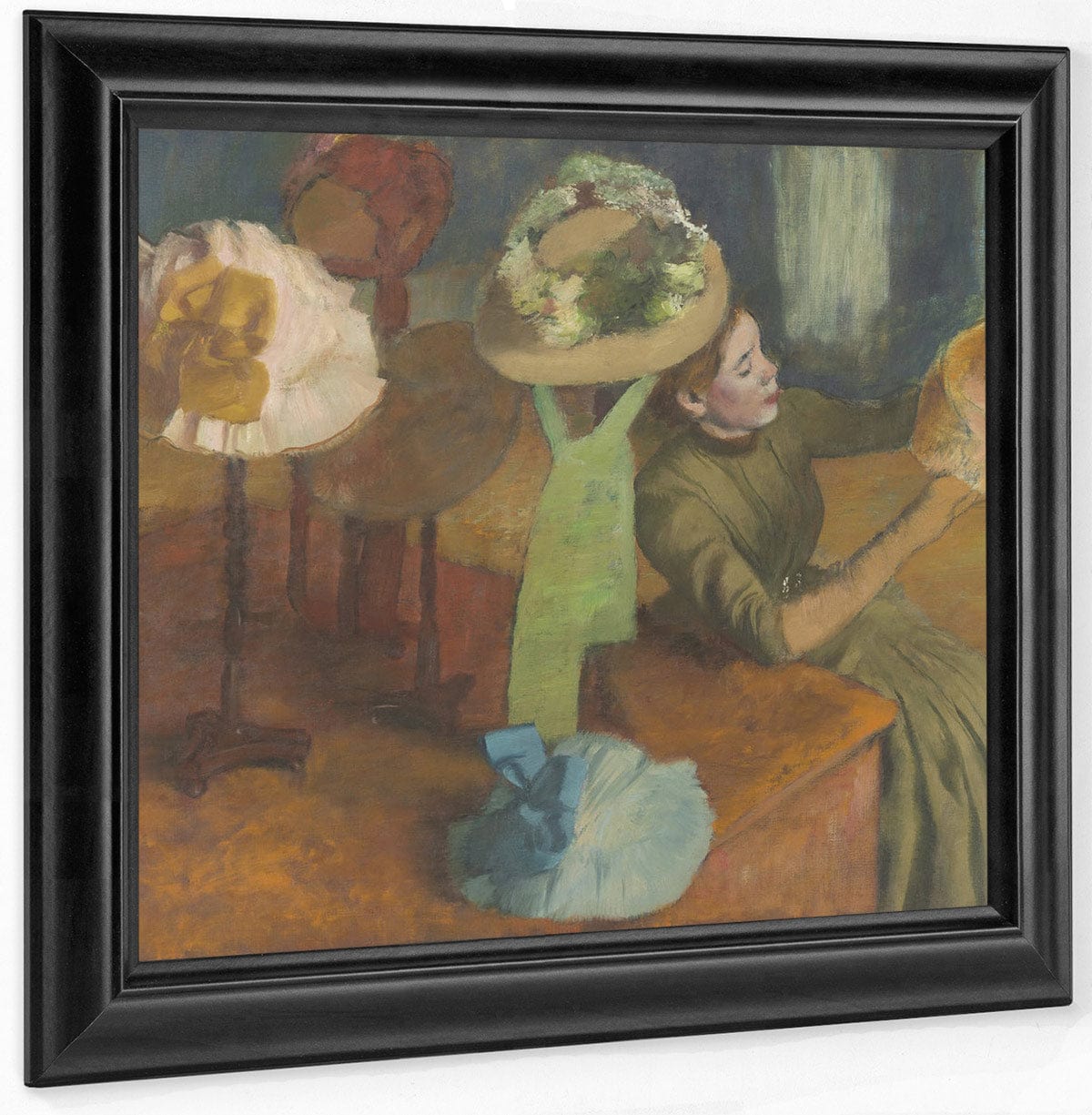 The Millinery Shop 1 By Edgar Degas Fine Art Print