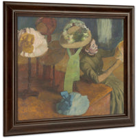 The Millinery Shop 1 By Edgar Degas Fine Art Print