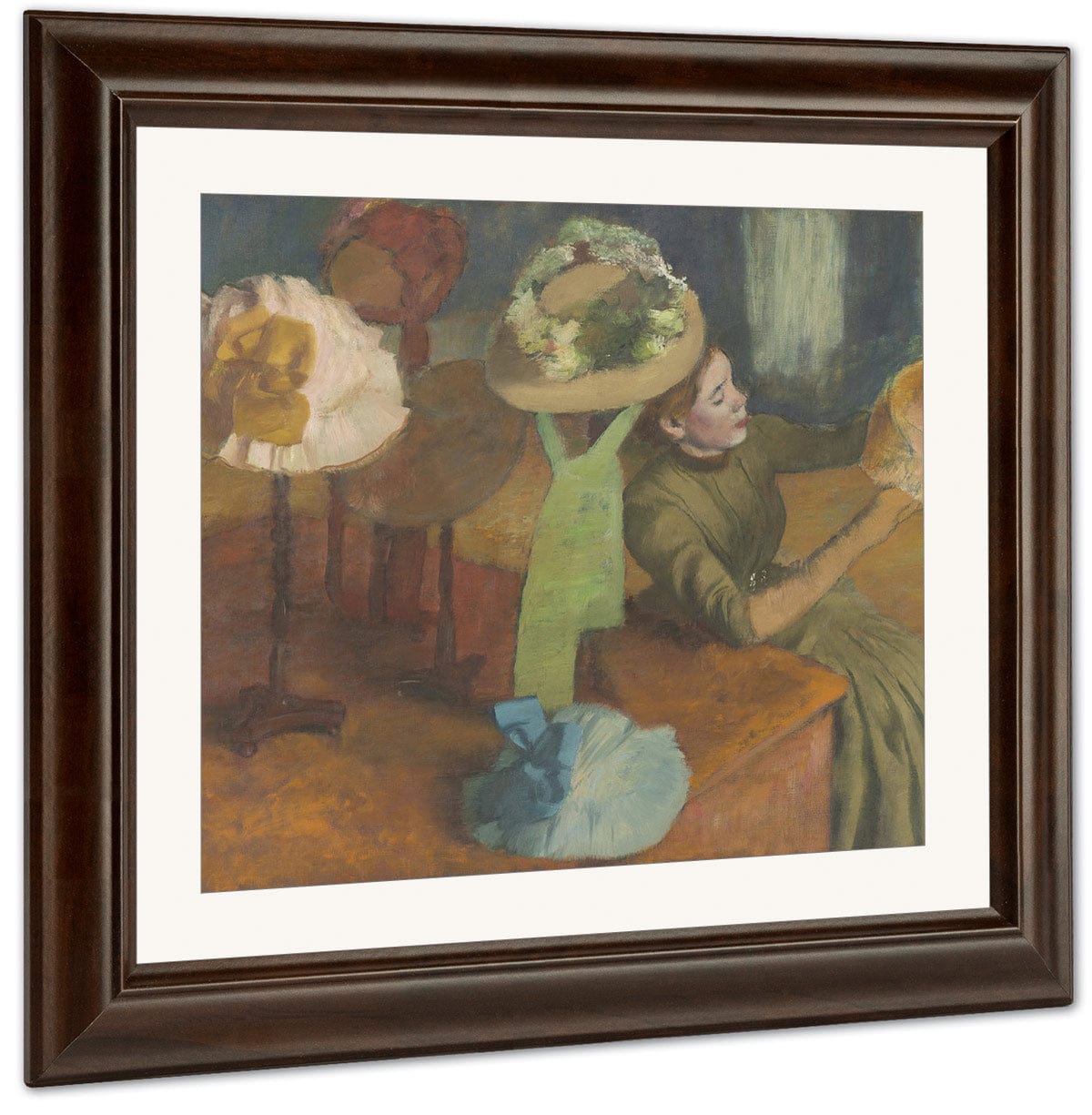 The Millinery Shop 1 By Edgar Degas Fine Art Print