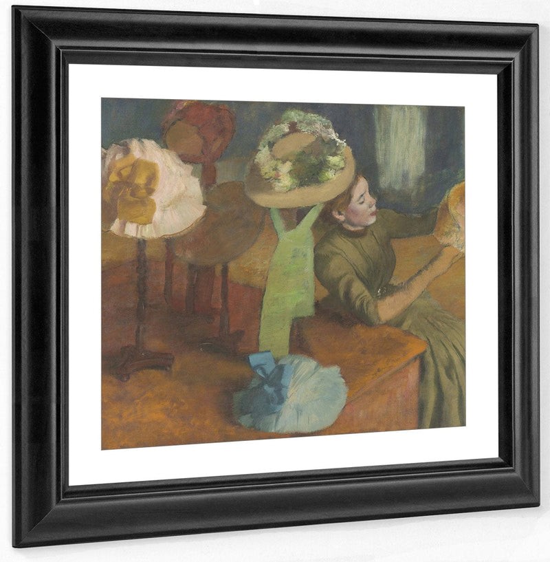 The Millinery Shop 1 By Edgar Degas Fine Art Print