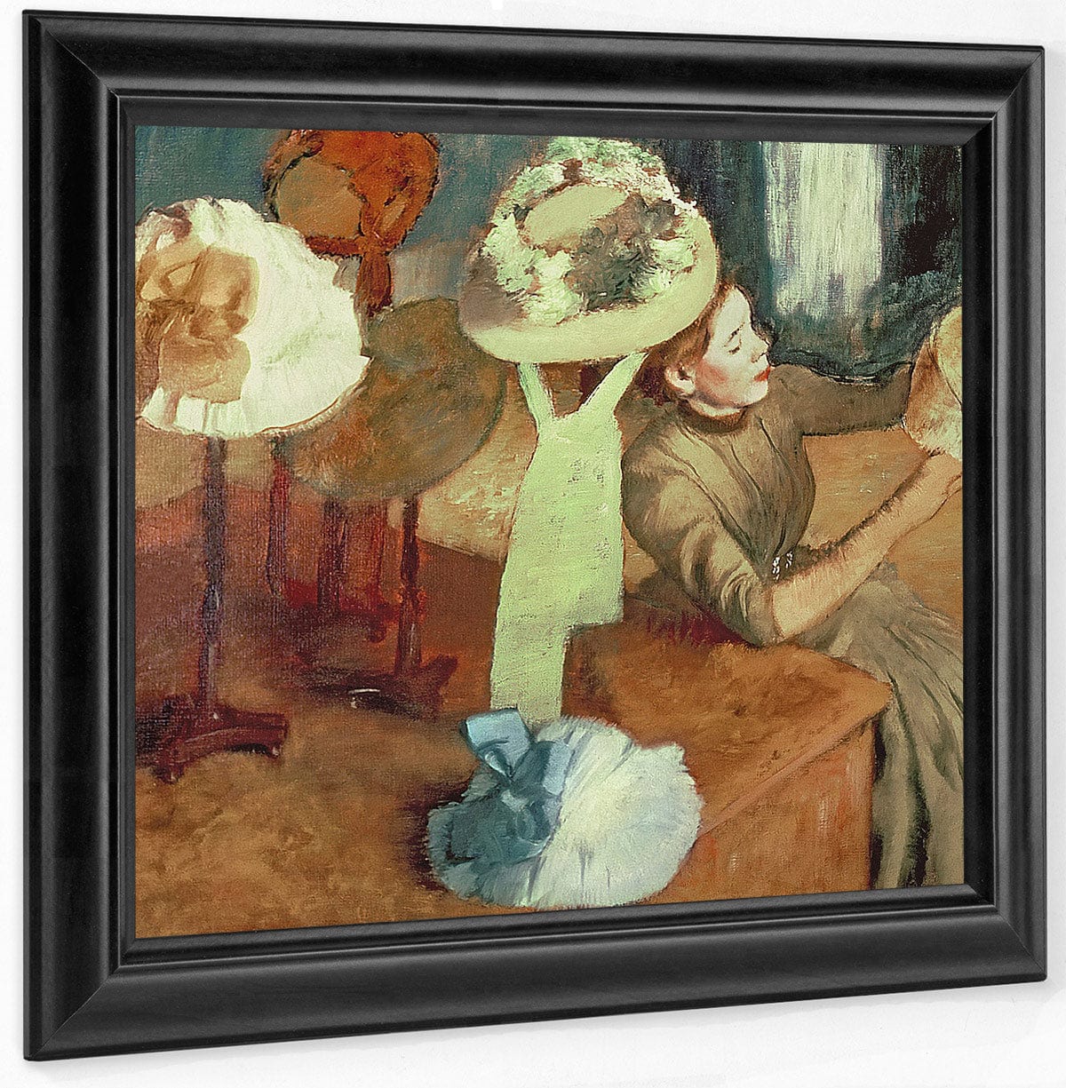 The Millinery Shop By Edgar Degas Fine Art Print