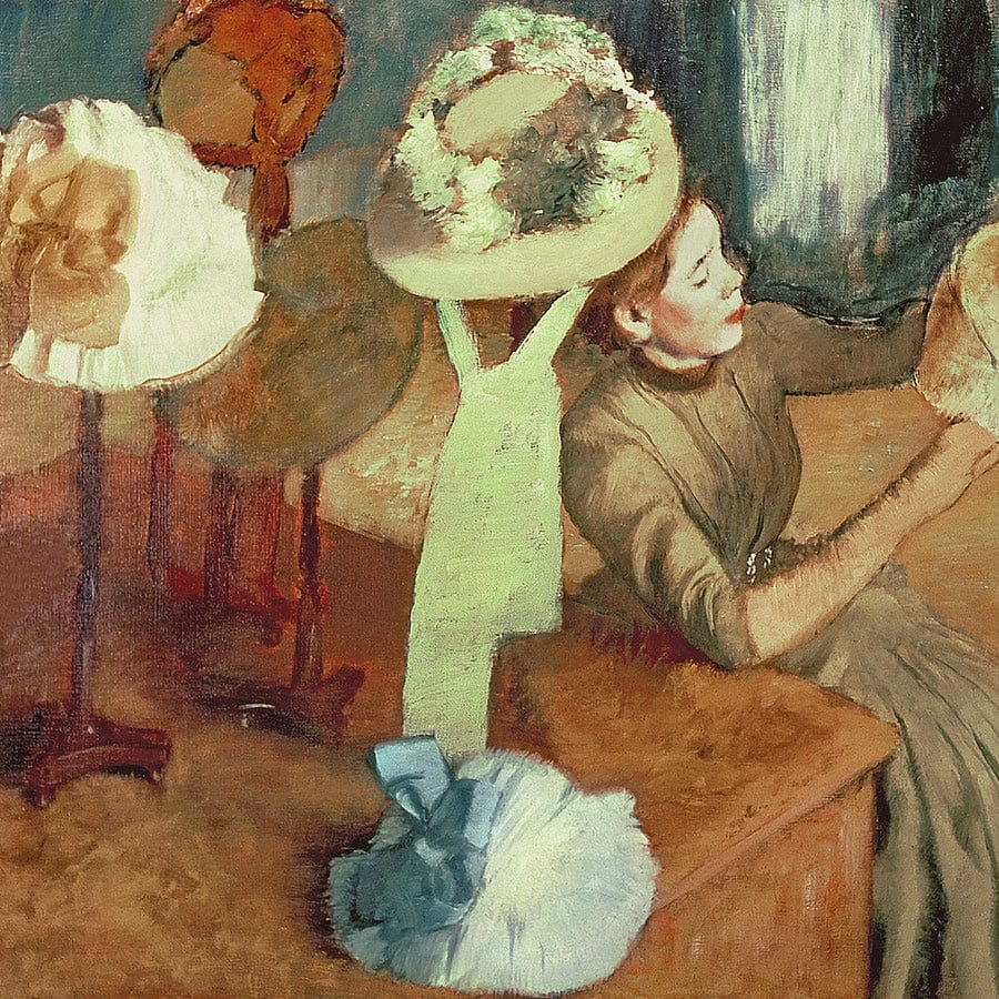 The Millinery Shop By Edgar Degas Fine Art Print