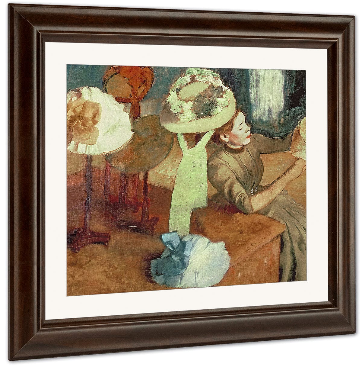The Millinery Shop By Edgar Degas Fine Art Print