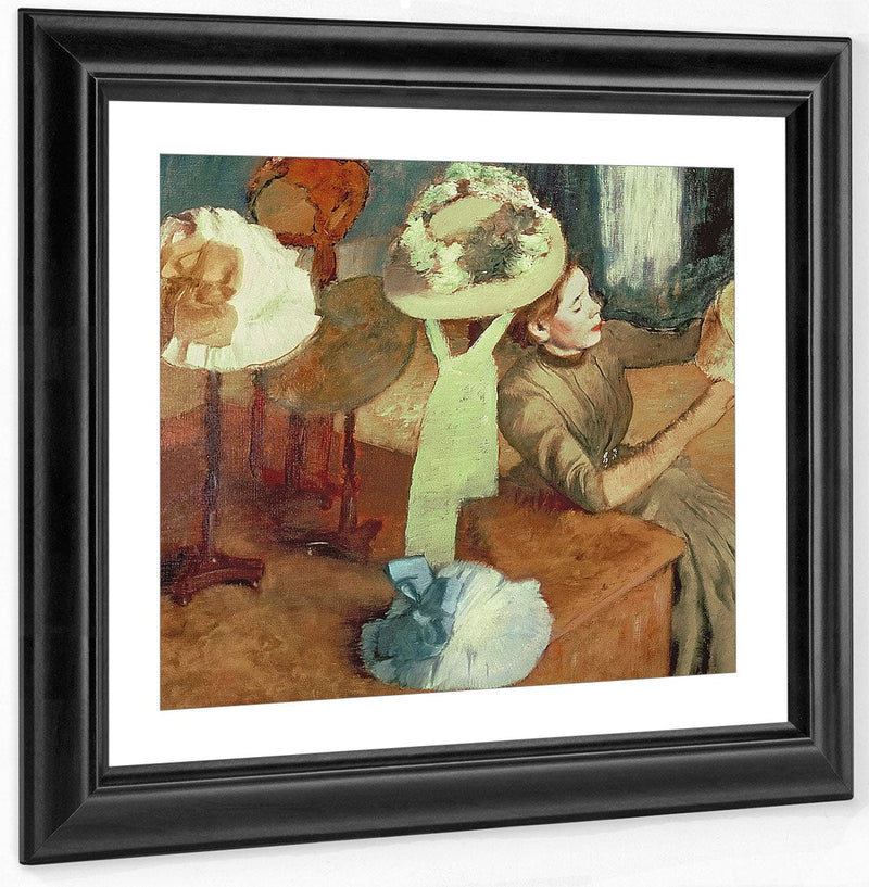 The Millinery Shop By Edgar Degas Fine Art Print