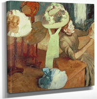 The Millinery Shop By Edgar Degas Fine Art Print