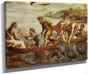 The Miraculous Draught Of Fishes By Raphael Fine Art Print