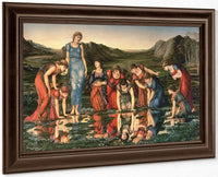 The Mirror Of Venus By Edward Coley Burne Jones Fine Art Print