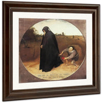 The Misanthrope 1568 By Pieter Bruegel Fine Art Print