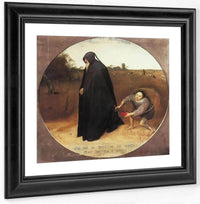 The Misanthrope 1568 By Pieter Bruegel Fine Art Print