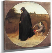 The Misanthrope 1568 By Pieter Bruegel Fine Art Print