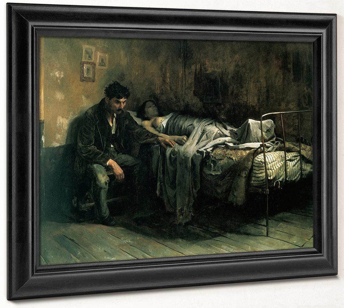 The Misery 1886 By Cristobal Rojas Poleo Fine Art Print