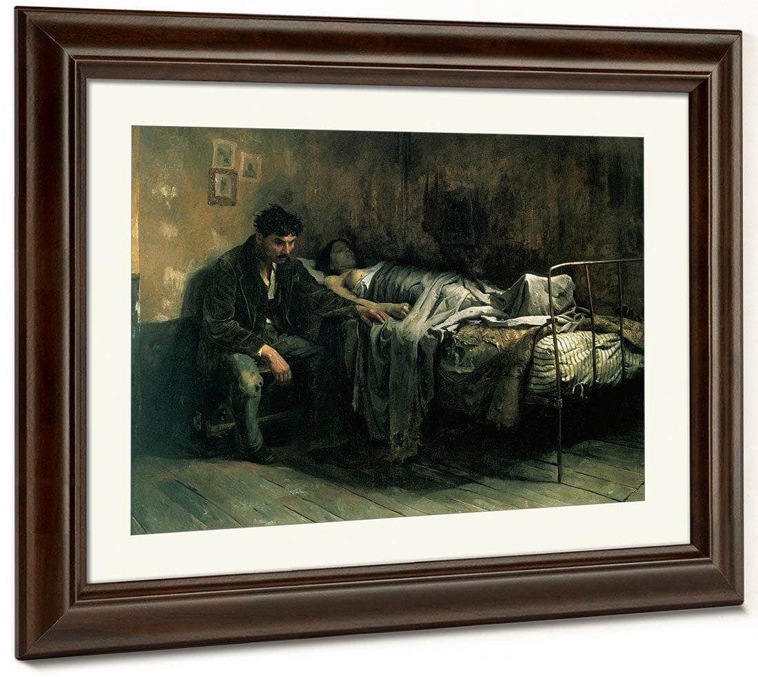The Misery 1886 By Cristobal Rojas Poleo Fine Art Print