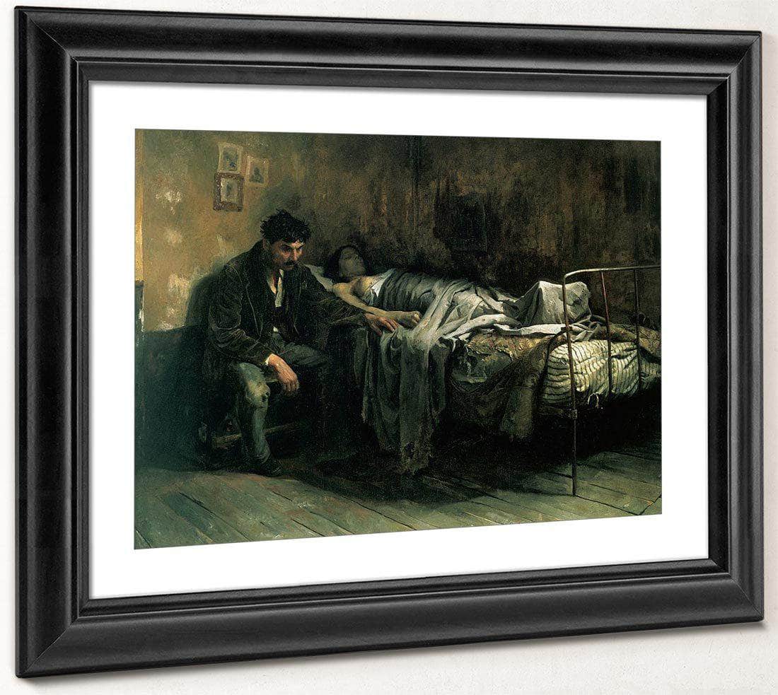 The Misery 1886 By Cristobal Rojas Poleo Fine Art Print