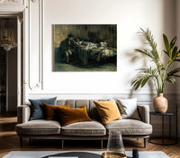 The Misery 1886 By Cristobal Rojas Poleo Fine Art Print