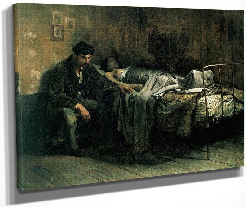 The Misery 1886 By Cristobal Rojas Poleo Fine Art Print