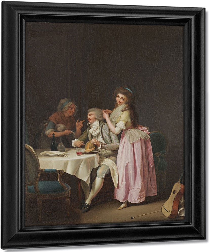 The Mockery By Louis Leopold Fine Art Print