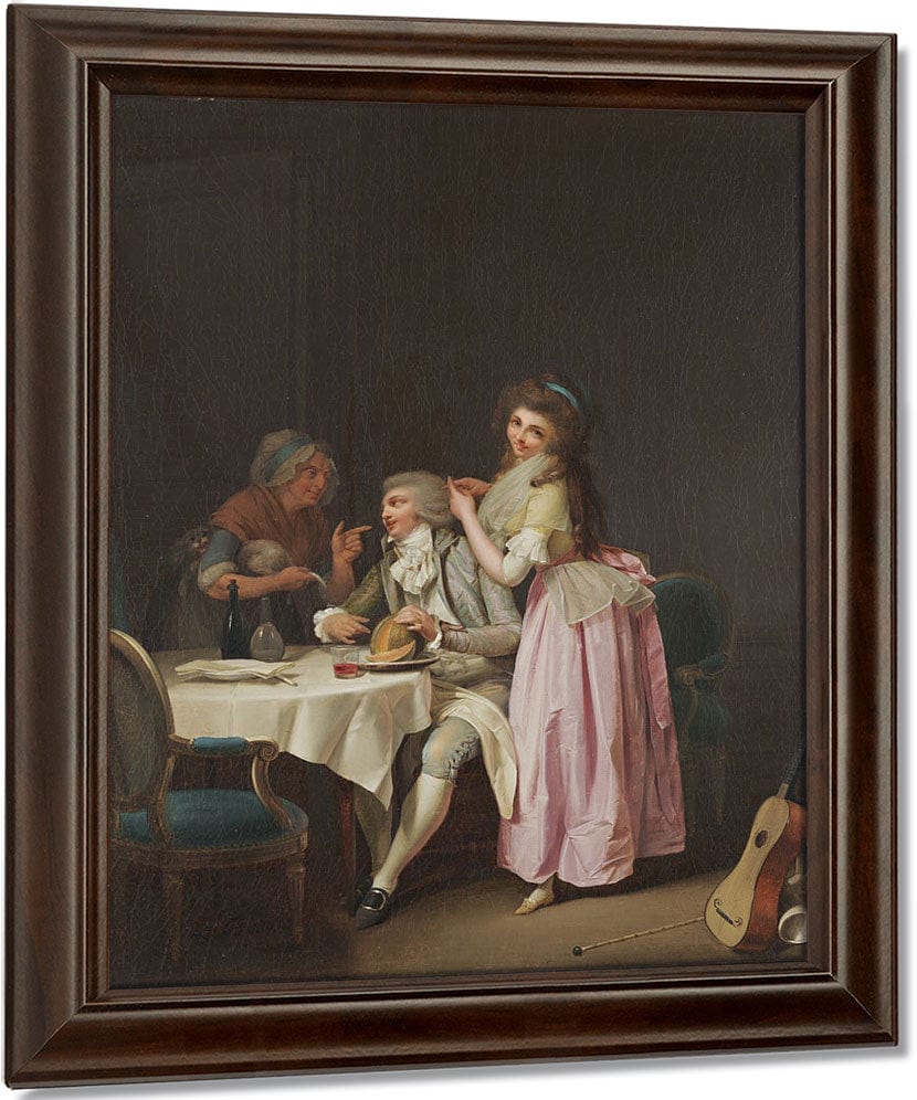 The Mockery By Louis Leopold Fine Art Print