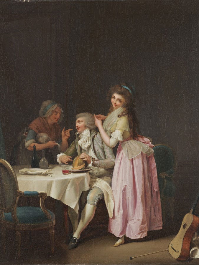 The Mockery By Louis Leopold Fine Art Print