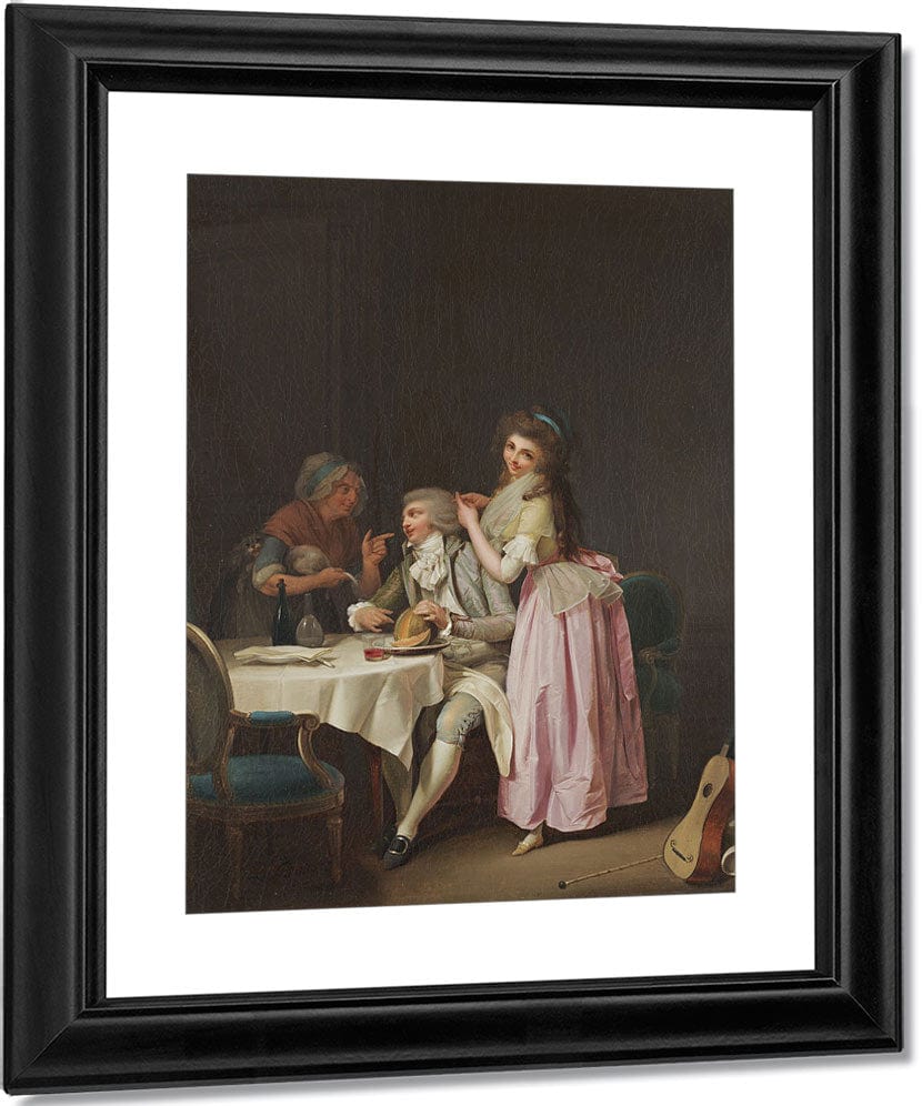 The Mockery By Louis Leopold Fine Art Print