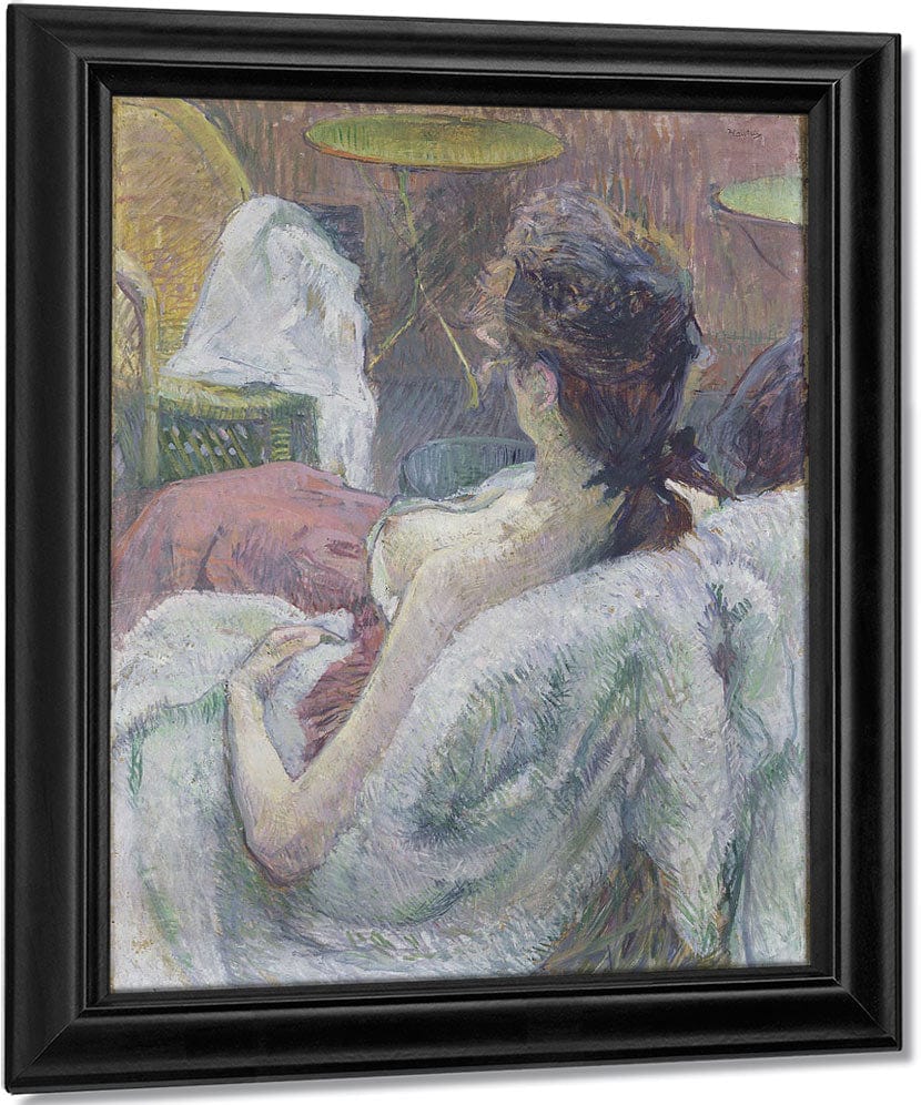 The Model Resting By Henri Marie Raymond De Toulouse Lautrec Monfa Fine Art Print