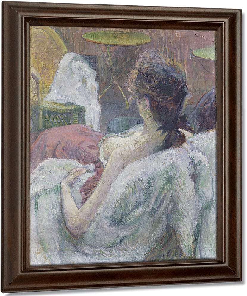 The Model Resting By Henri Marie Raymond De Toulouse Lautrec Monfa Fine Art Print