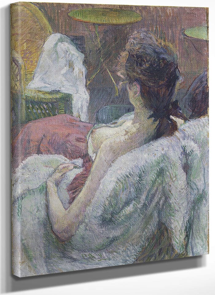 The Model Resting By Henri Marie Raymond De Toulouse Lautrec Monfa Fine Art Print