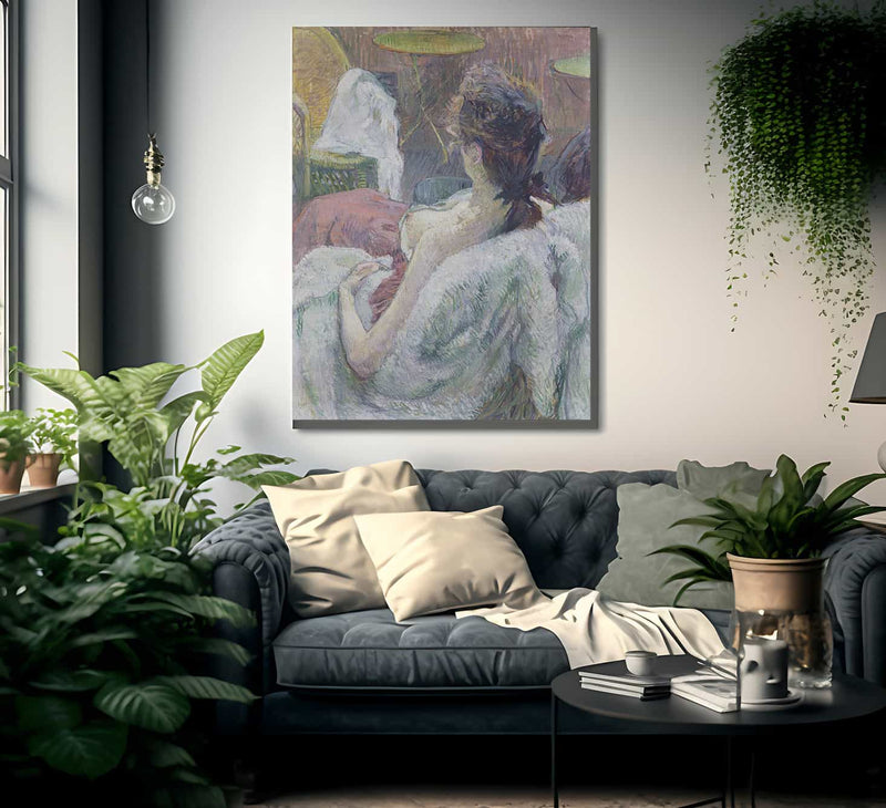 The Model Resting By Henri Marie Raymond De Toulouse Lautrec Monfa Fine Art Print