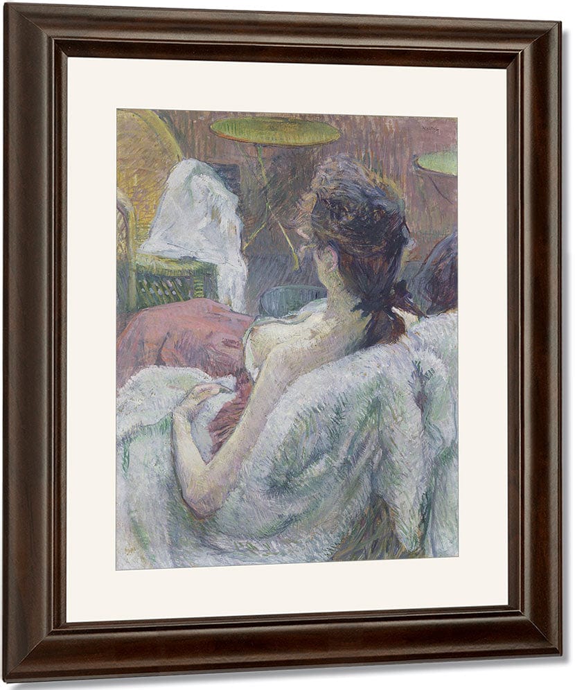 The Model Resting By Henri Marie Raymond De Toulouse Lautrec Monfa Fine Art Print