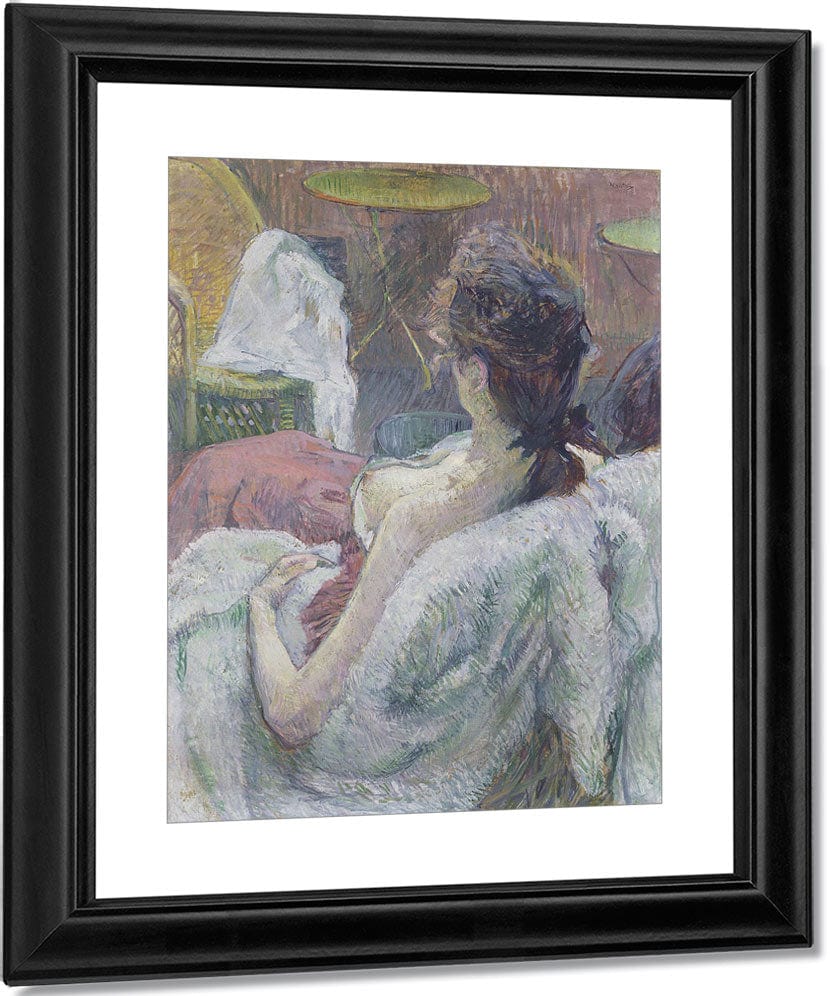 The Model Resting By Henri Marie Raymond De Toulouse Lautrec Monfa Fine Art Print