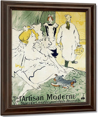 The Modern Artisan By Henri Marie Raymond De Toulouse Lautrec Monfa Fine Art Print