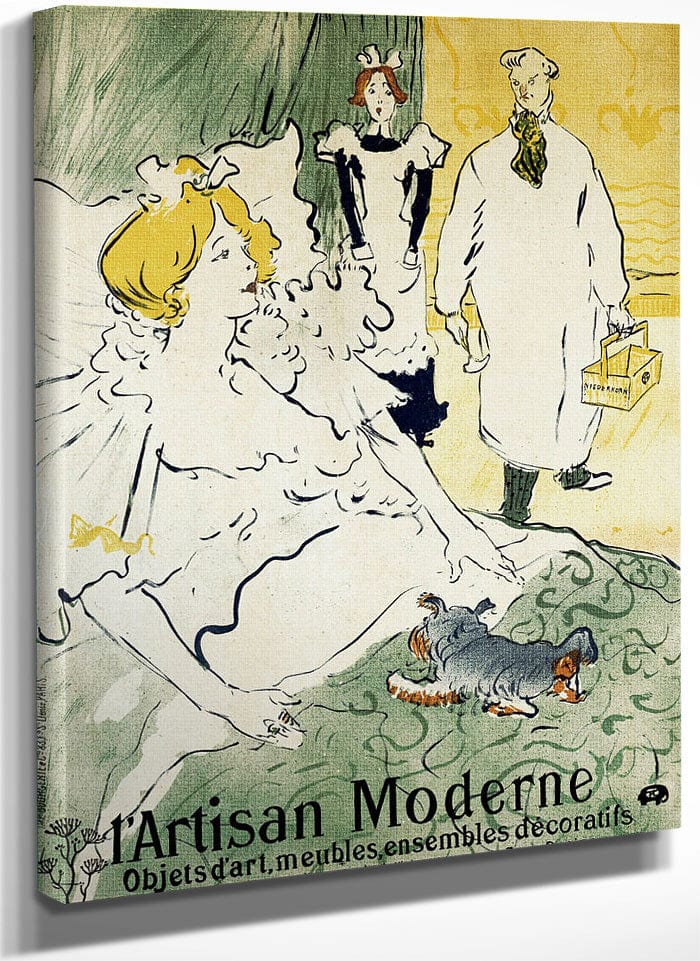 The Modern Artisan By Henri Marie Raymond De Toulouse Lautrec Monfa Fine Art Print