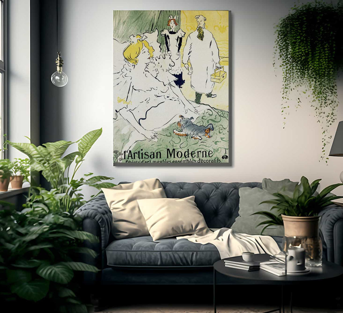 The Modern Artisan By Henri Marie Raymond De Toulouse Lautrec Monfa Fine Art Print