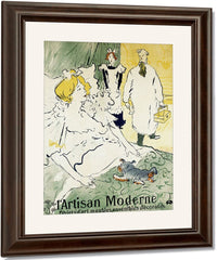 The Modern Artisan By Henri Marie Raymond De Toulouse Lautrec Monfa Fine Art Print