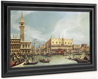 The Molo Venice By Canaletto Fine Art Print