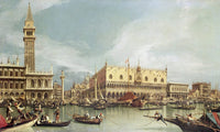 The Molo Venice By Canaletto Fine Art Print
