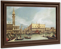 The Molo Venice By Canaletto Fine Art Print