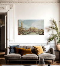 The Molo Venice By Canaletto Fine Art Print
