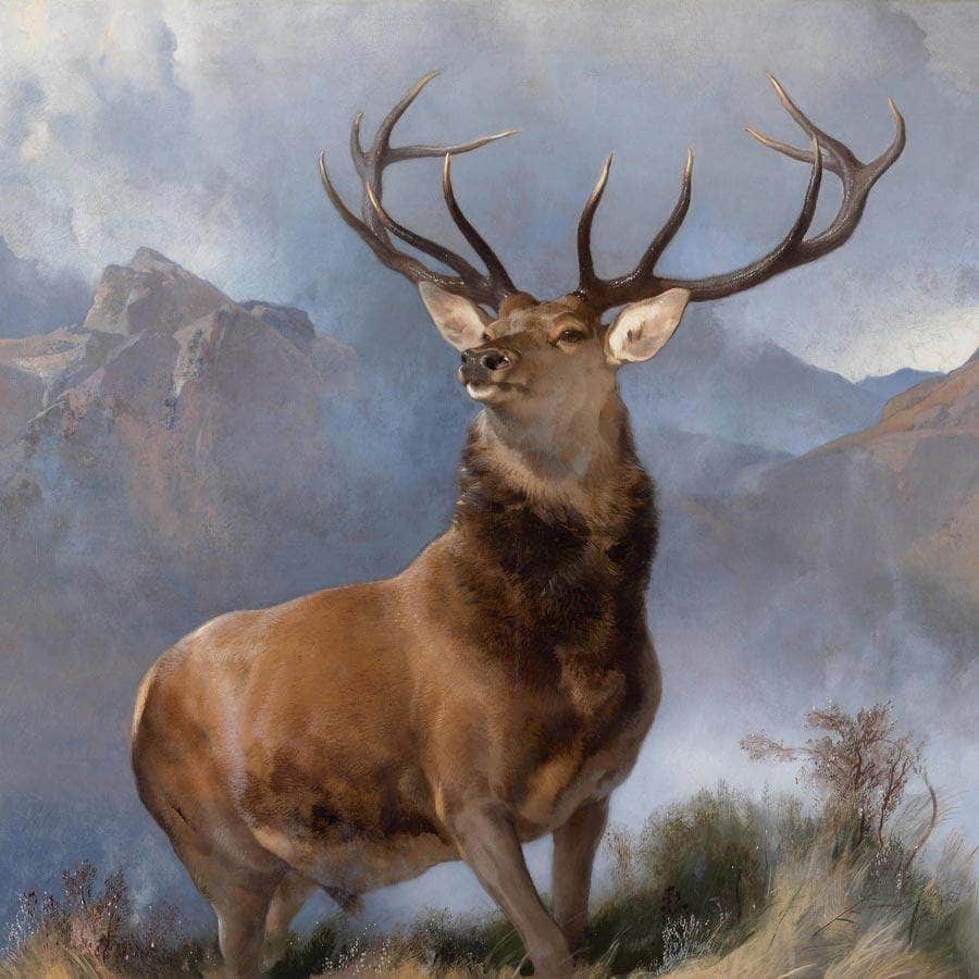 The Monarch Of The Glen By Edwin Landseer Fine Art Print